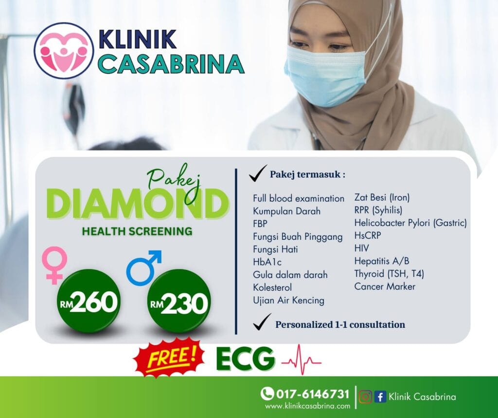 health screening diamond package