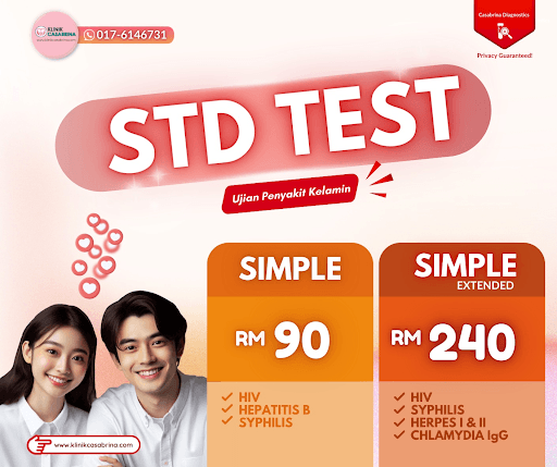 STD Screening 4 std test simple package
